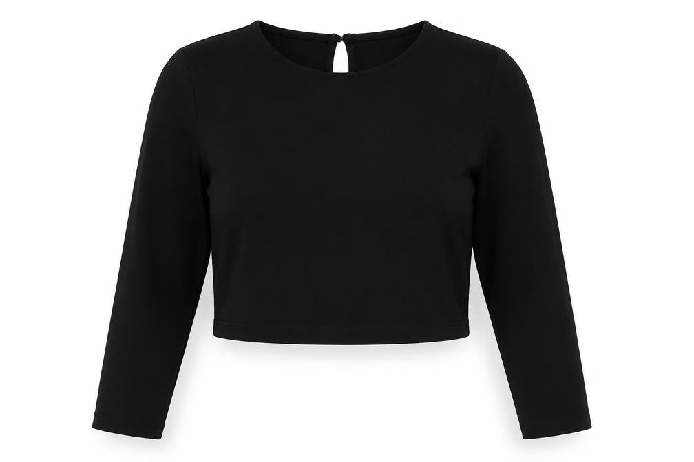 Womens UK Size M Mercer & Madison Black Basic Blouse