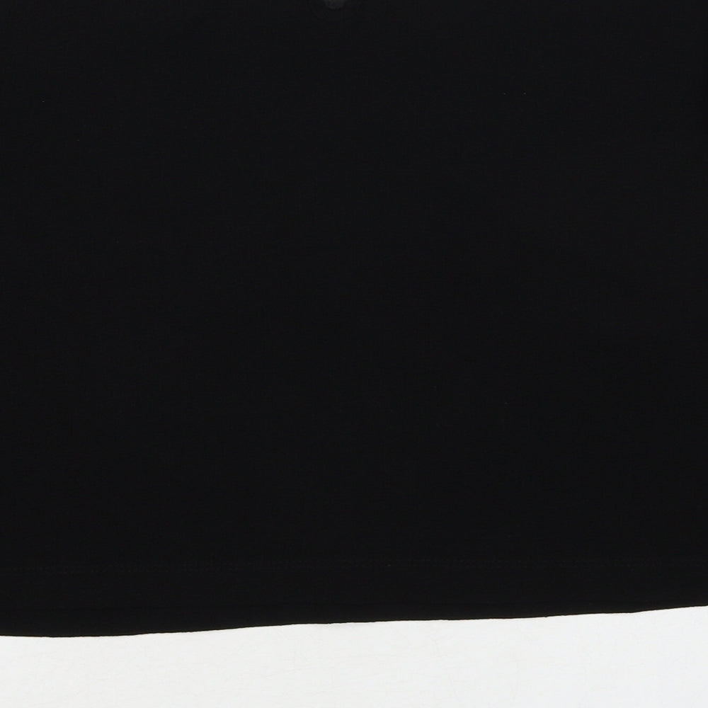 Womens UK Size M Mercer & Madison Black Basic Blouse