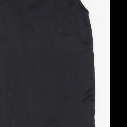 Womens UK Size 8 H&M Grey Basic Tank