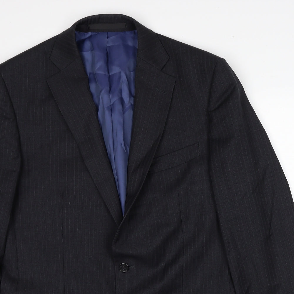 Mens UK Size 40 Marks and Spencer Regular Grey Suit Jacket