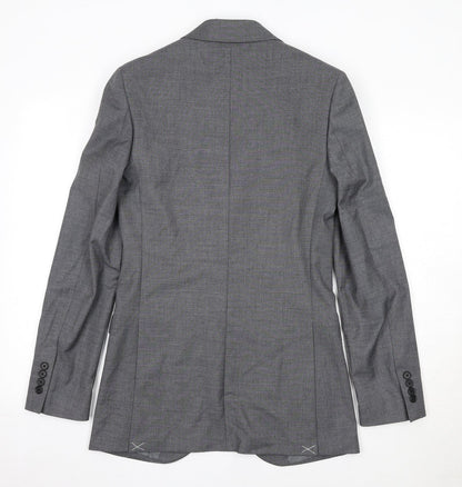 Mens UK Size 34 Marks and Spencer Regular Grey Suit Jacket