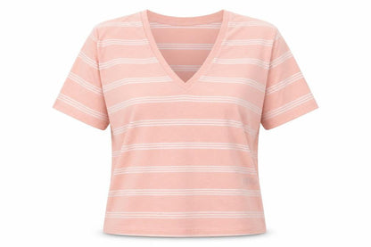 Womens UK Size 8 ASOS Pink Basic T-Shirt