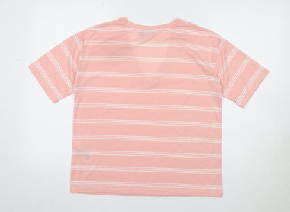 Womens UK Size 8 ASOS Pink Basic T-Shirt