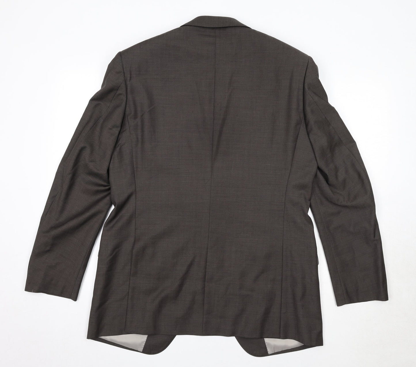 Autograph Mens Brown Wool Jacket Suit Jacket Size 40 Regular