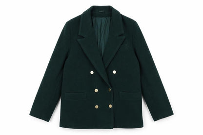 Womens UK Size 14 Classic Woman Green Jacket
