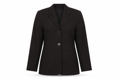 Womens UK Size 10 Precis Petite Petites Brown Suit Jacket
