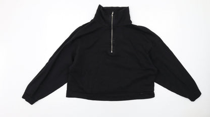Womens UK Size 10 ASOS Black Pullover Sweatshirt