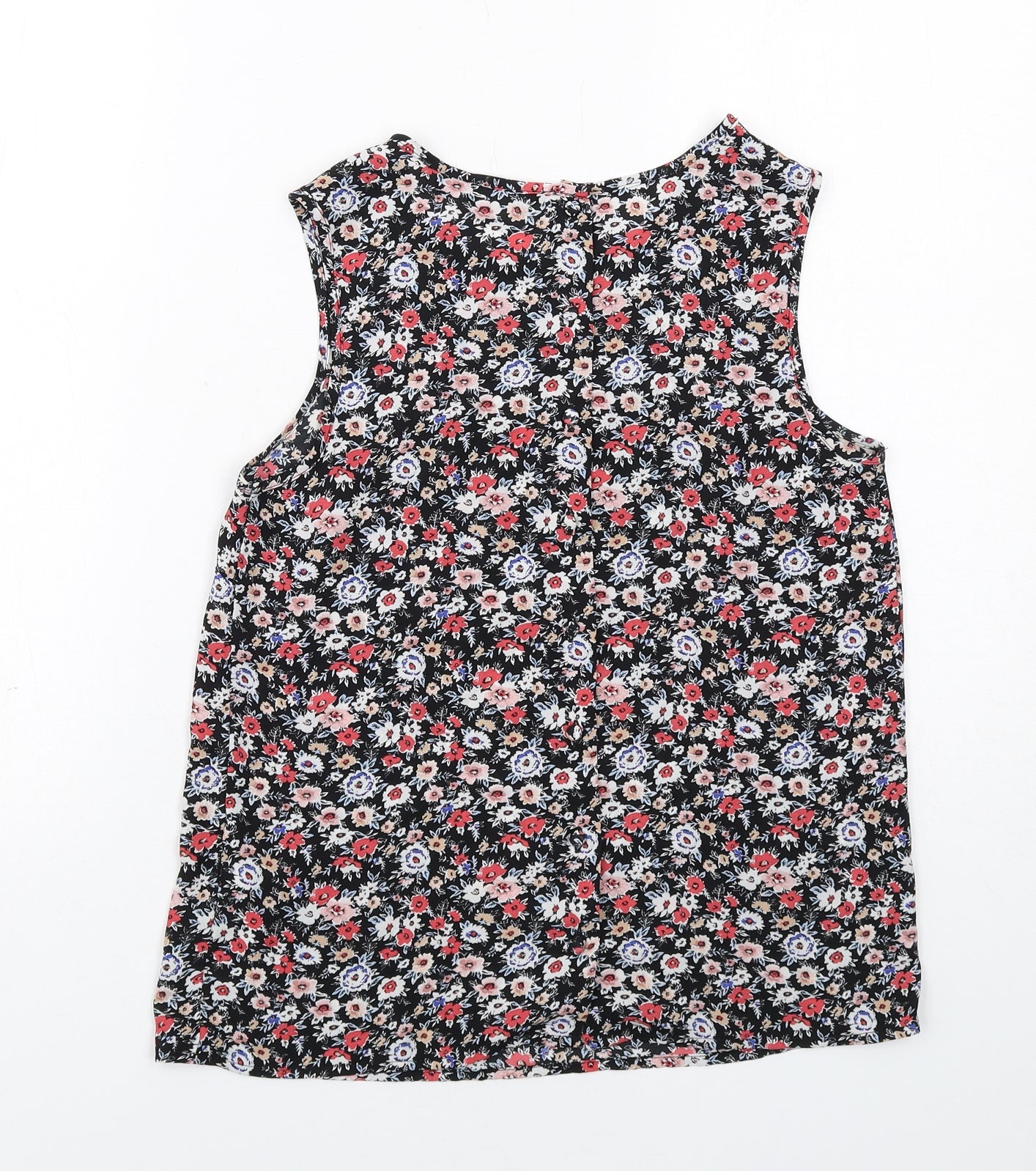 Womens UK Size 6 New Look Black Basic Tank