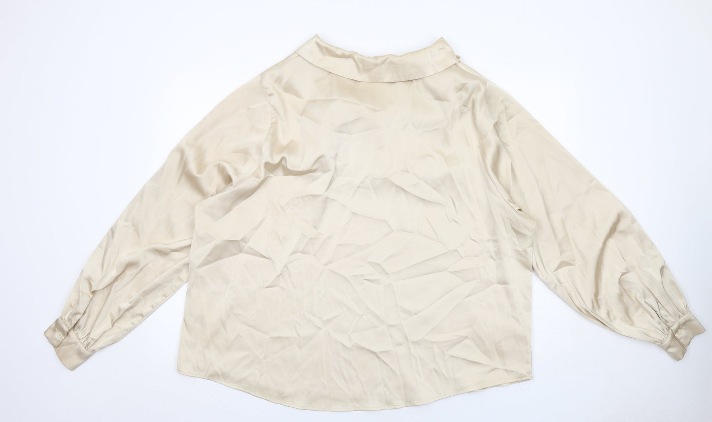 Womens UK Size 20 In the Style Multicoloured Basic Blouse
