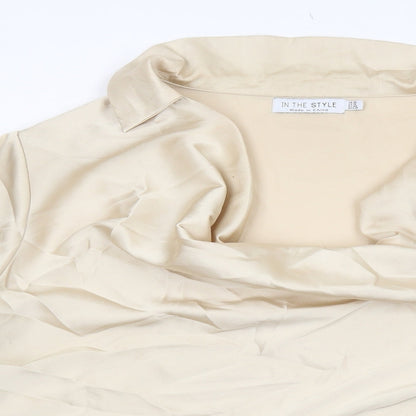 Womens UK Size 20 In the Style Multicoloured Basic Blouse