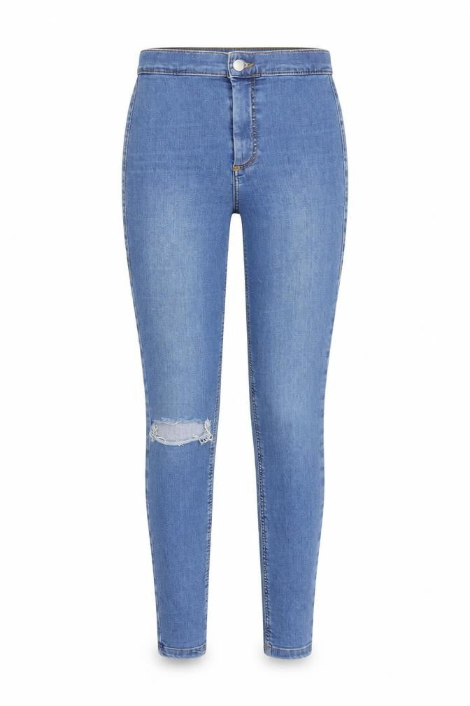 Womens UK Size 26 in Topshop Regular Fit Skinny Blue Jeans