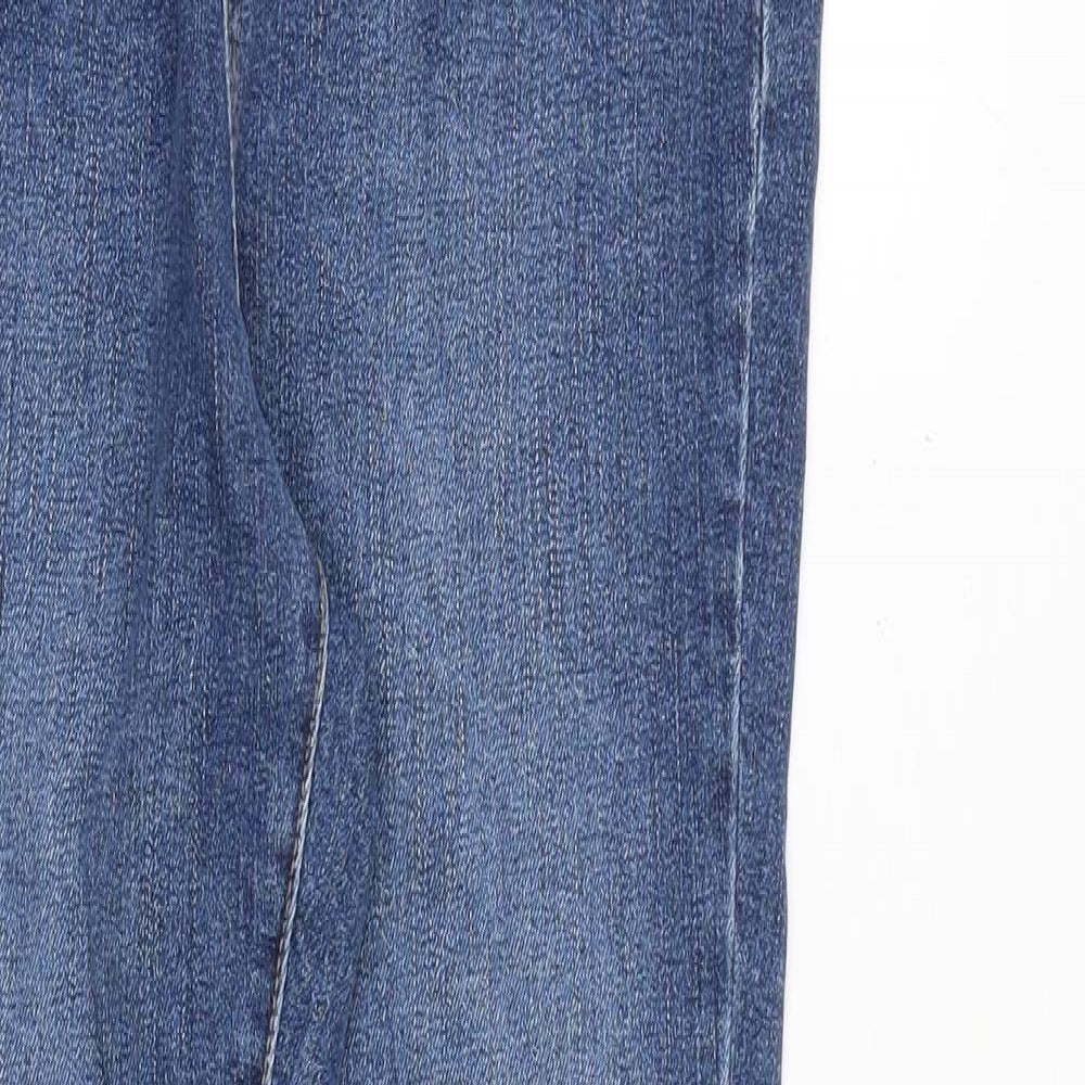 Love Denim Womens Blue Cotton Skinny Jeans Size 28 in Regular Zip