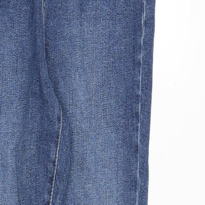 Love Denim Womens Blue Cotton Skinny Jeans Size 28 in Regular Zip