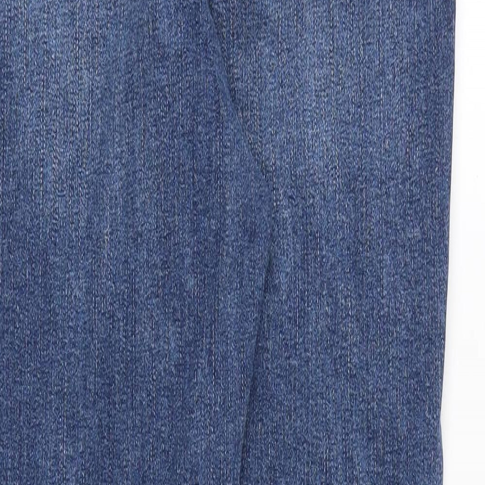 Love Denim Womens Blue Cotton Skinny Jeans Size 28 in Regular Zip