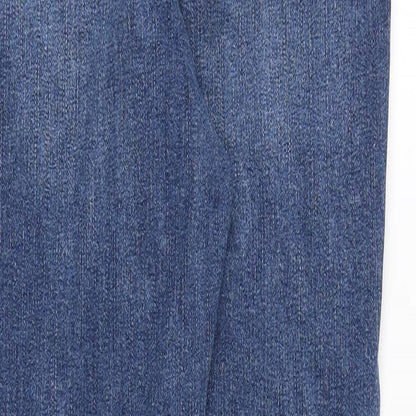 Love Denim Womens Blue Cotton Skinny Jeans Size 28 in Regular Zip