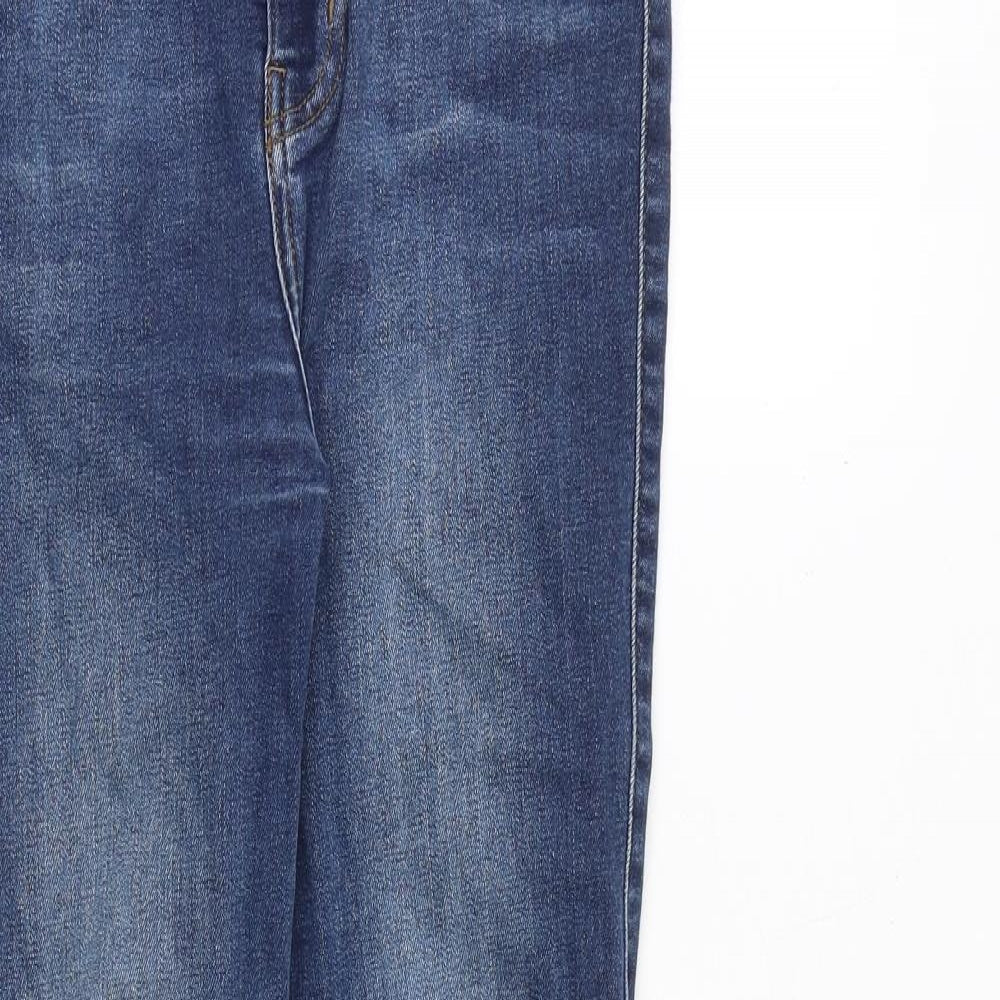 Light before dark Womens Blue Cotton Skinny Jeans Size 27 in Slim Zip