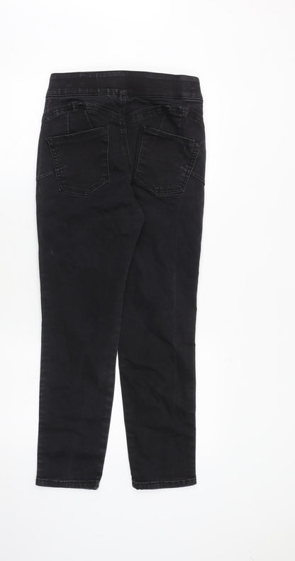 JD Williams Womens Black Cotton Skinny Jeans Size 12 Regular