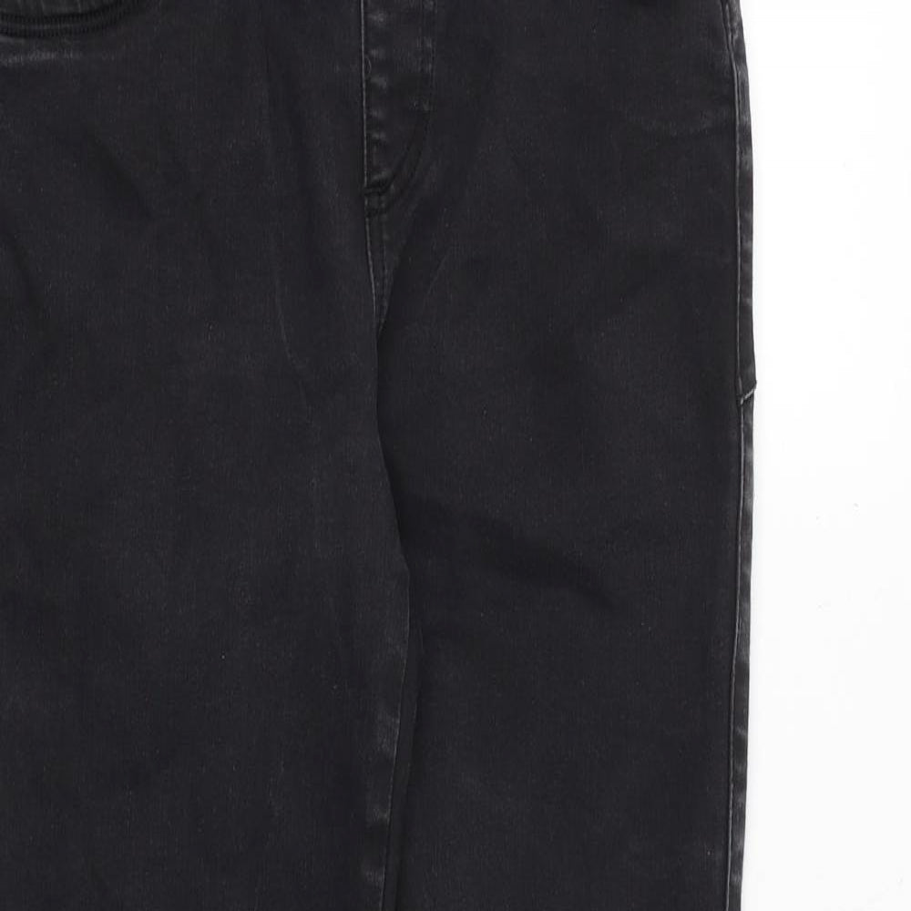 JD Williams Womens Black Cotton Skinny Jeans Size 12 Regular