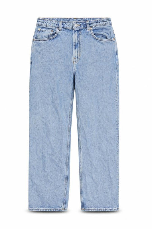 Womens UK Size 32 in Weekday Regular Fit Mom Blue Jeans