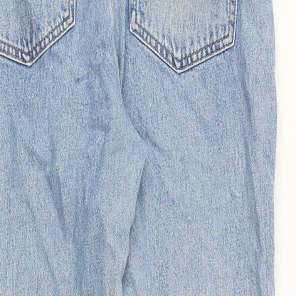 Womens UK Size 32 in Weekday Regular Fit Mom Blue Jeans