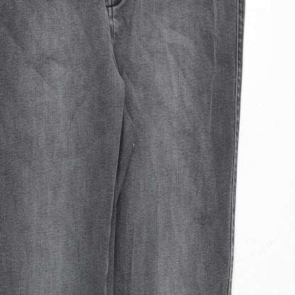 Womens UK Size 14 Waredenim Regular Fit Skinny Grey Jeans