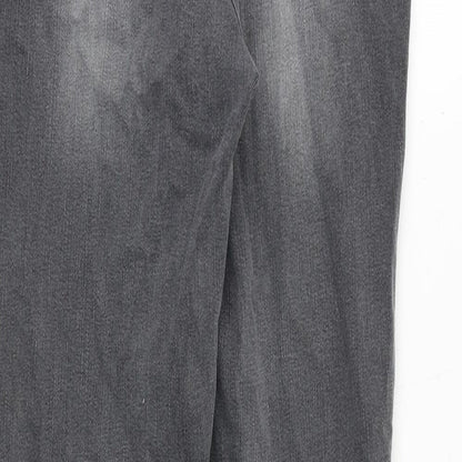 Womens UK Size 14 Waredenim Regular Fit Skinny Grey Jeans