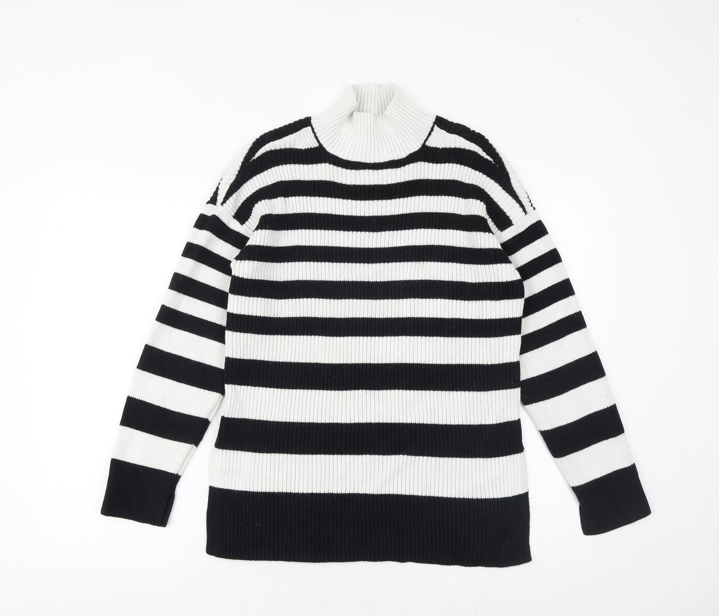 Womens UK Size M Marks and Spencer Black Pullover Jumper