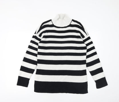 Womens UK Size M Marks and Spencer Black Pullover Jumper