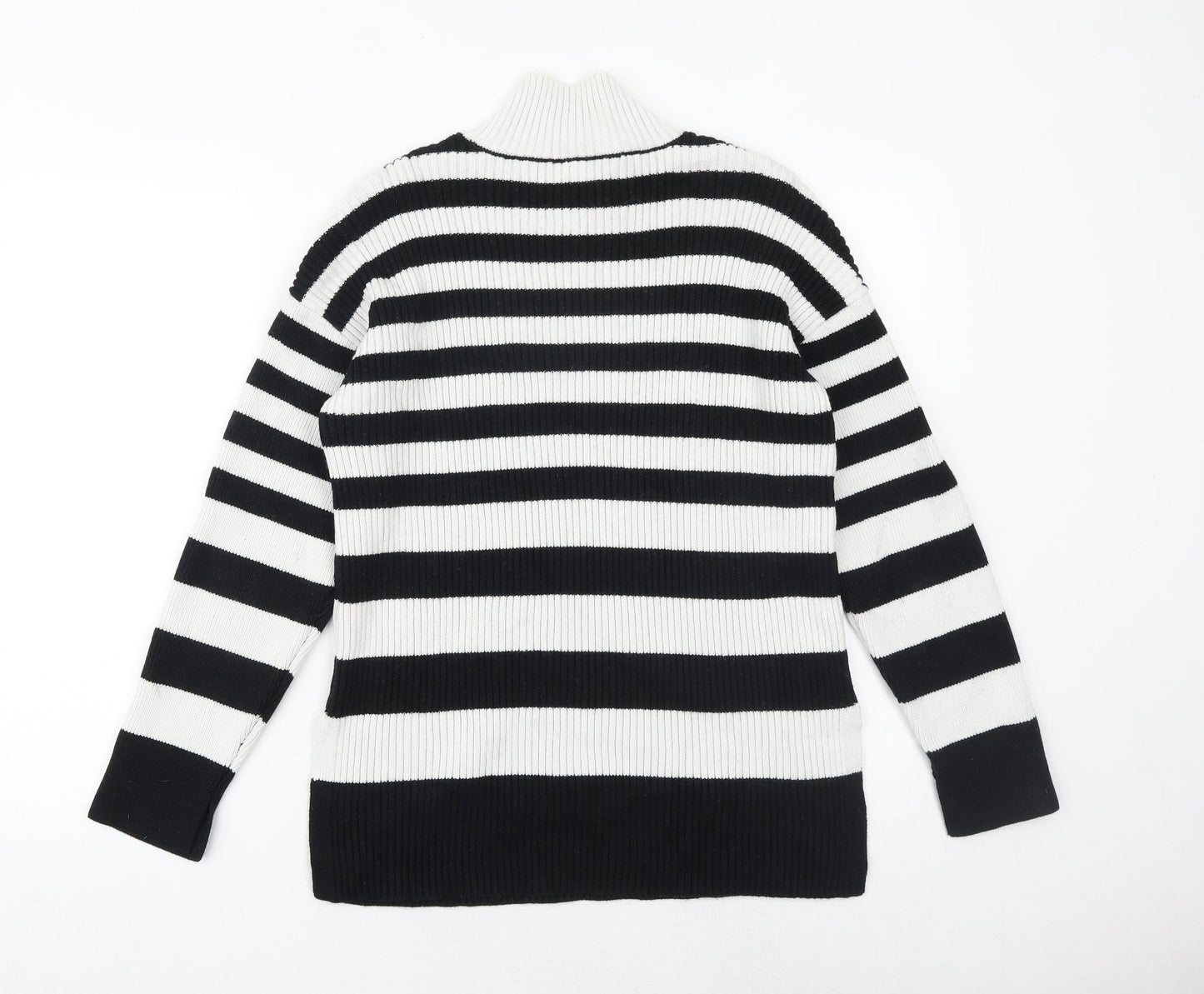 Womens UK Size M Marks and Spencer Black Pullover Jumper