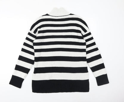 Womens UK Size M Marks and Spencer Black Pullover Jumper