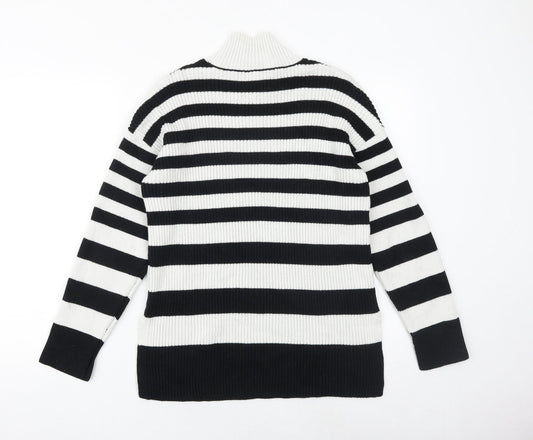 Womens UK Size M Marks and Spencer Black Pullover Jumper