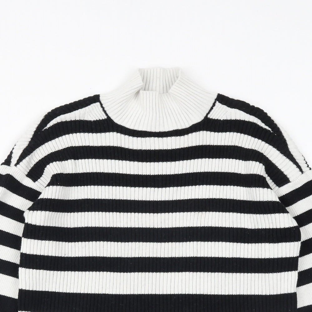 Womens UK Size M Marks and Spencer Black Pullover Jumper