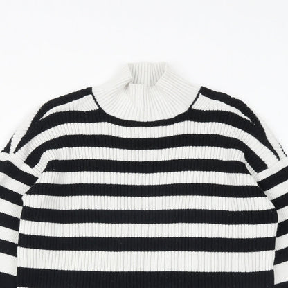 Womens UK Size M Marks and Spencer Black Pullover Jumper