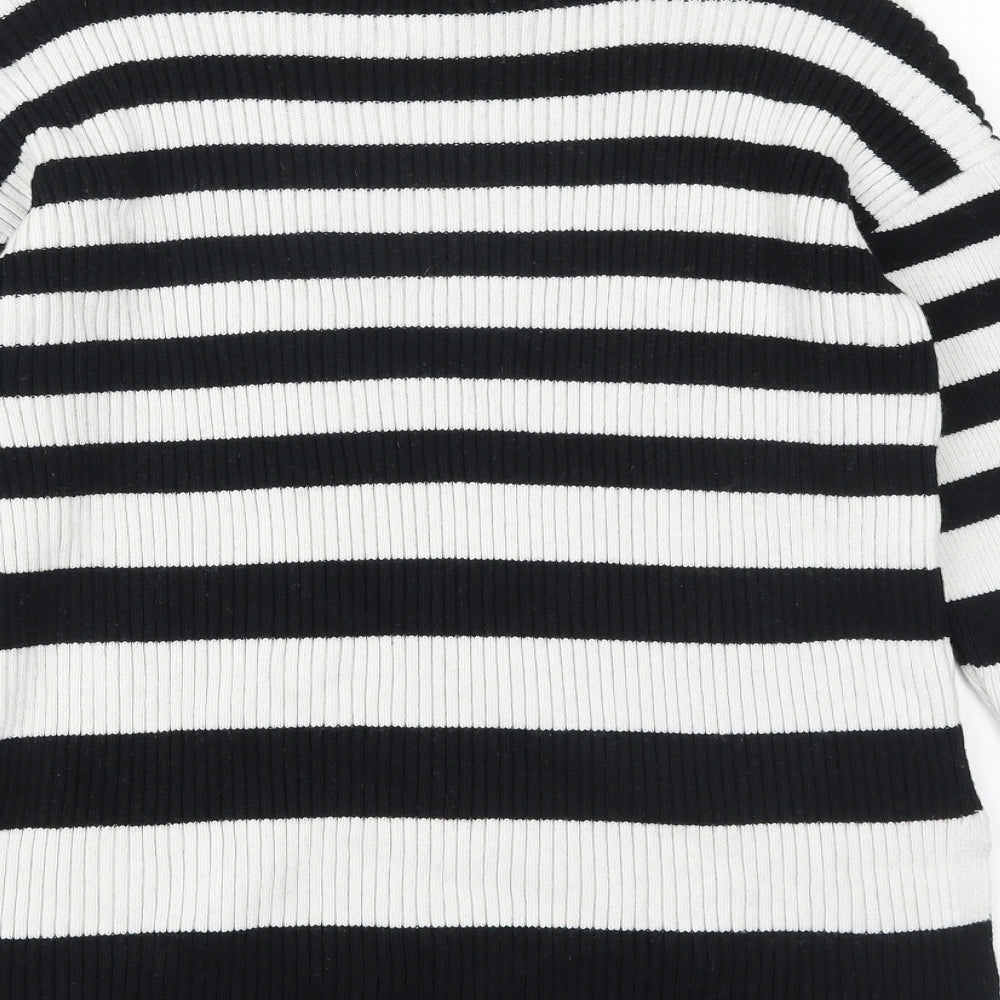 Womens UK Size M Marks and Spencer Black Pullover Jumper
