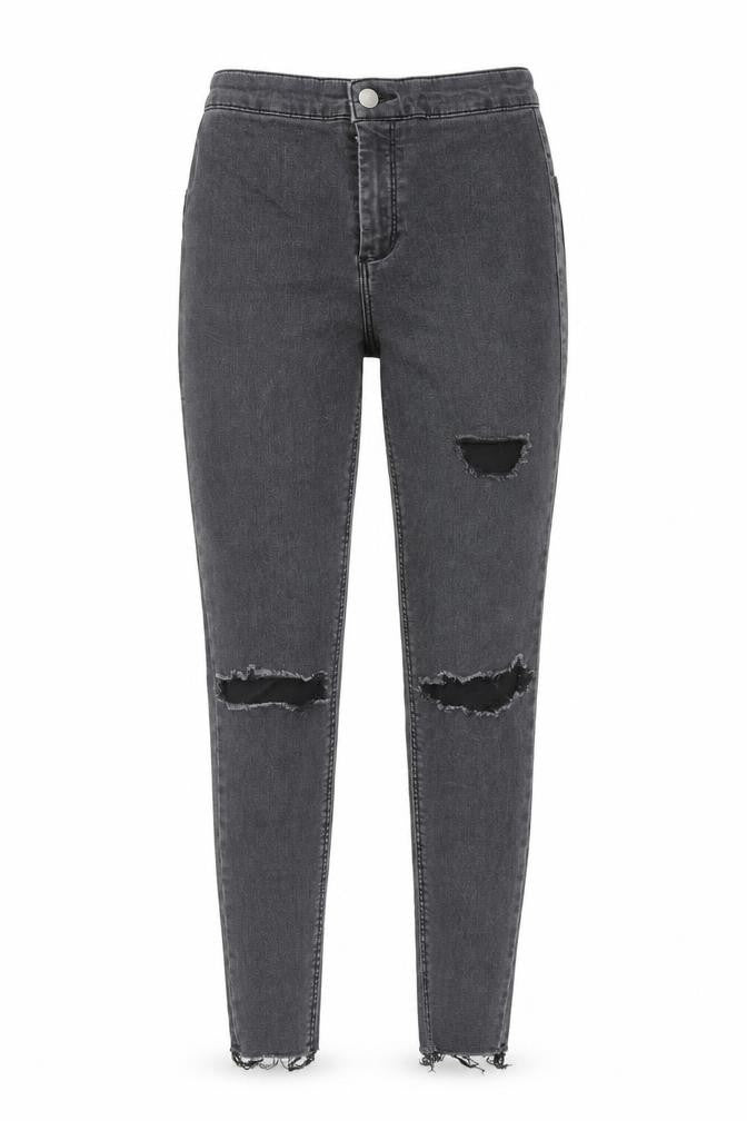Womens UK Size 28 in Topshop Regular Fit Skinny Grey Jeans