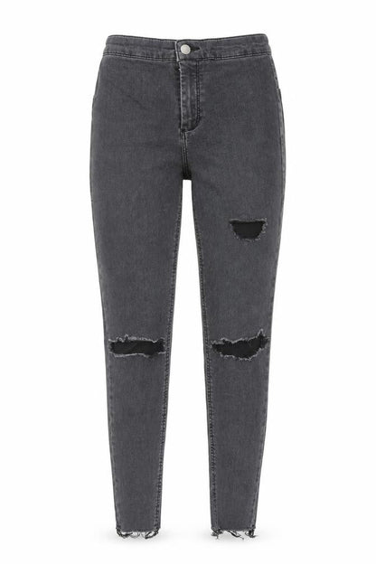 Womens UK Size 28 in Topshop Regular Fit Skinny Grey Jeans