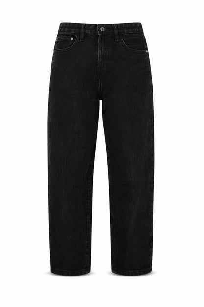 Womens UK Size 8 Dont think twice Regular Fit Straight Black Jeans