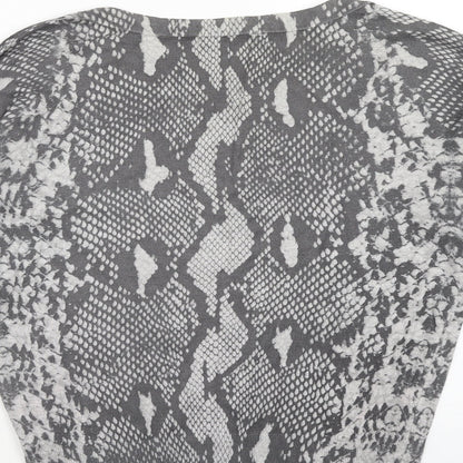 Womens UK Size 10 Marks and Spencer Grey Pullover Jumper