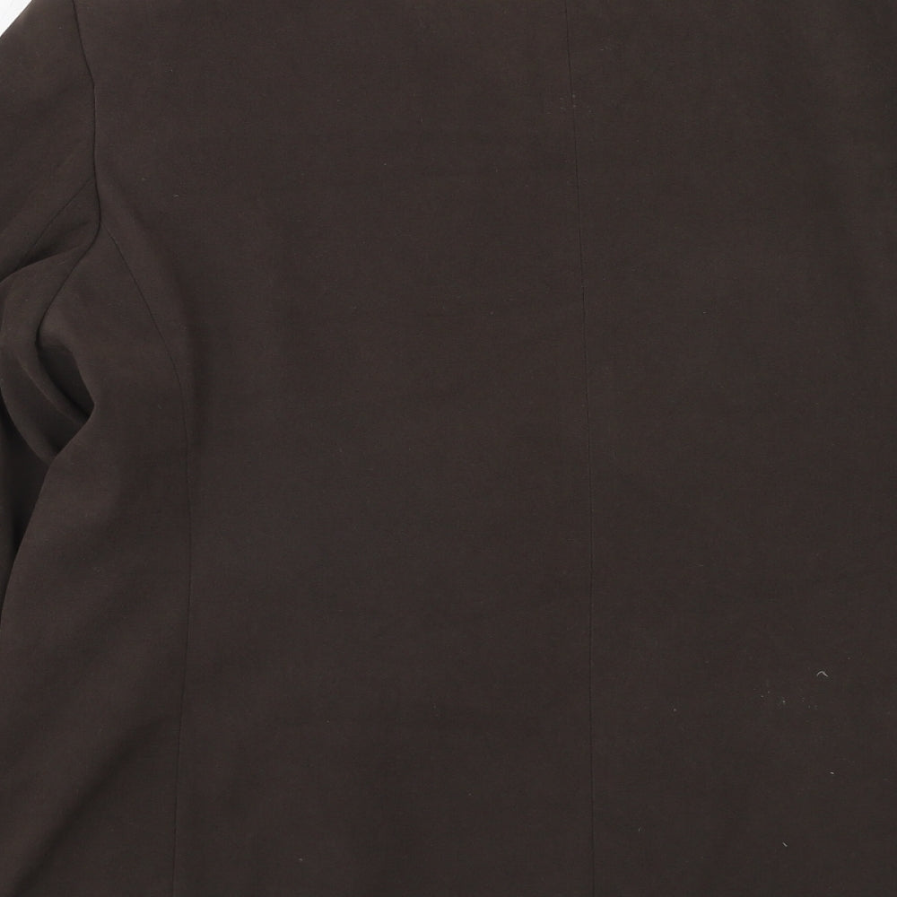 Classics Womens Brown Jacket Size 18 Zip