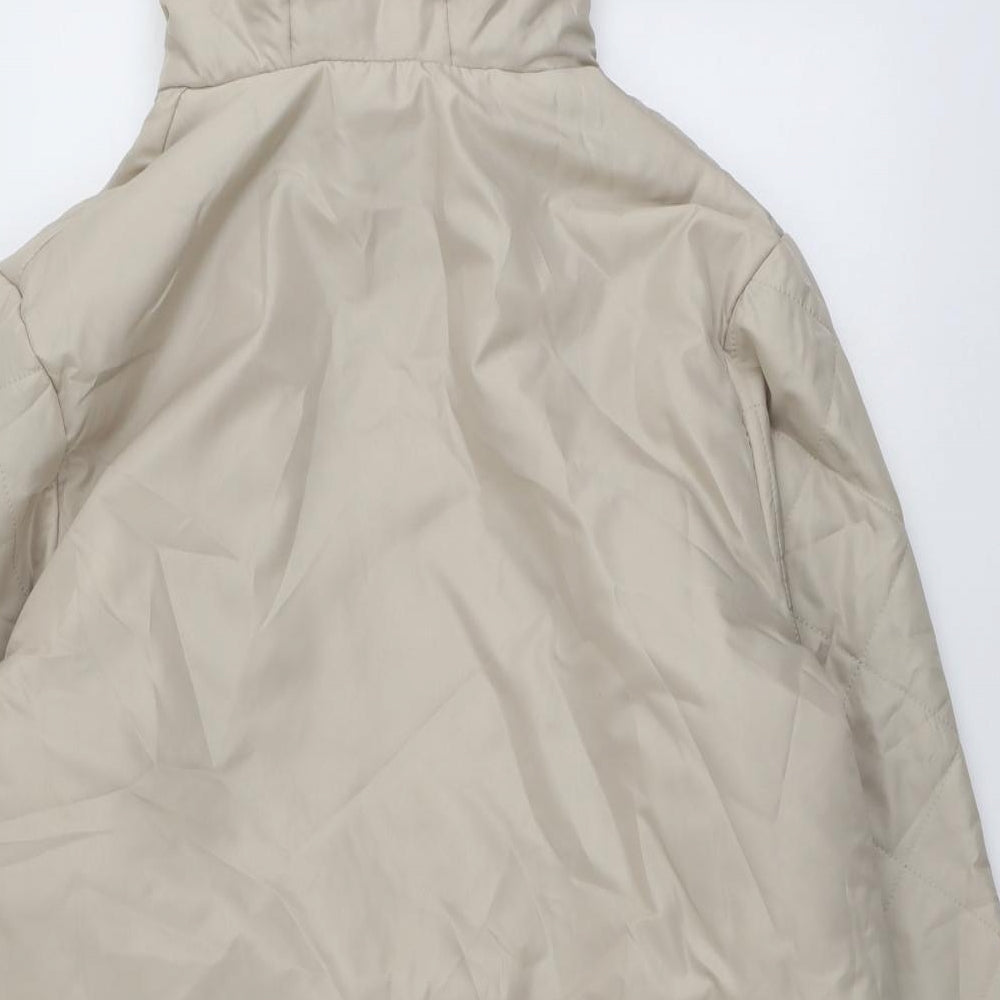 Womens UK Size L Anne De Lancay Beige Jacket
