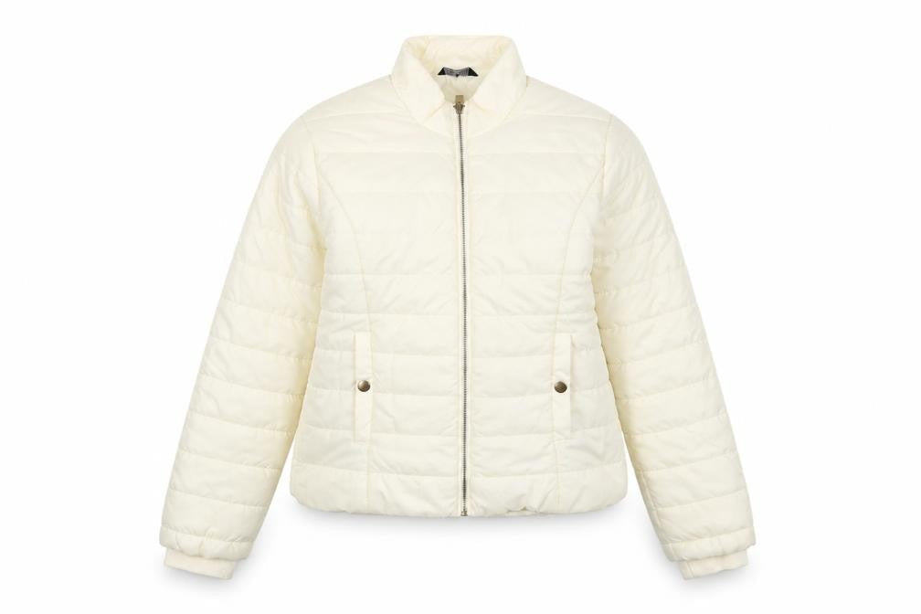 Womens UK Size 12 Select Ivory Puffer Jacket