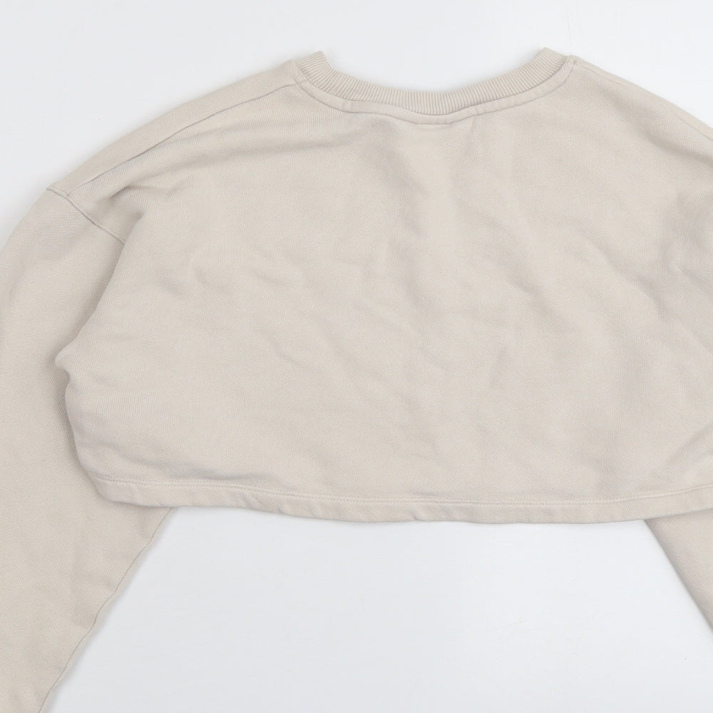 Womens UK Size 8 ASOS Beige Pullover Sweatshirt