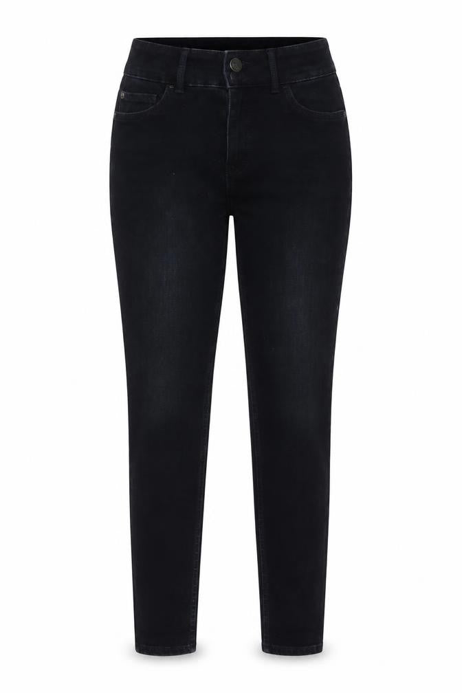 Marks and Spencer Womens Blue Cotton Skinny Jeans Size 12 L27 in Regular Button