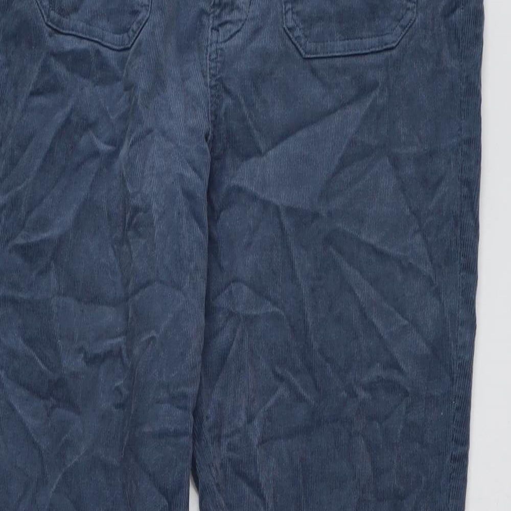 Womens UK Size 14 Marks and Spencer Regular Fit  Blue Trousers