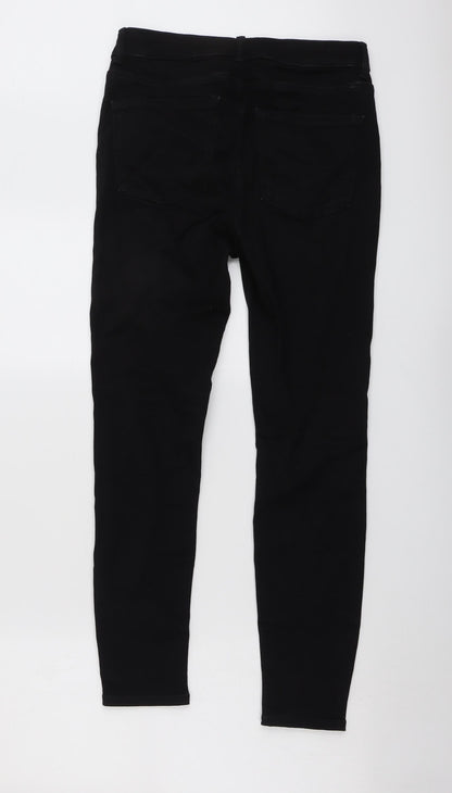 Womens UK Size 10 Marks and Spencer Regular Fit Skinny Black Jeans