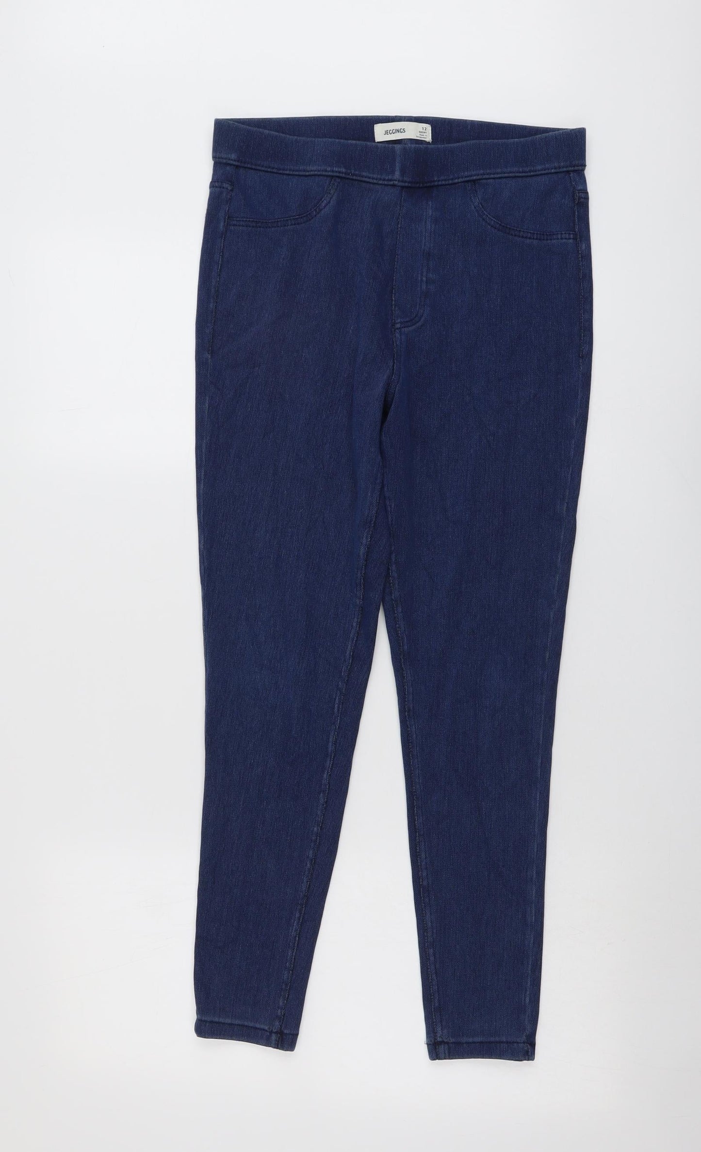 Womens UK Size 12 Marks and Spencer Regular Fit Skinny Blue Jeans