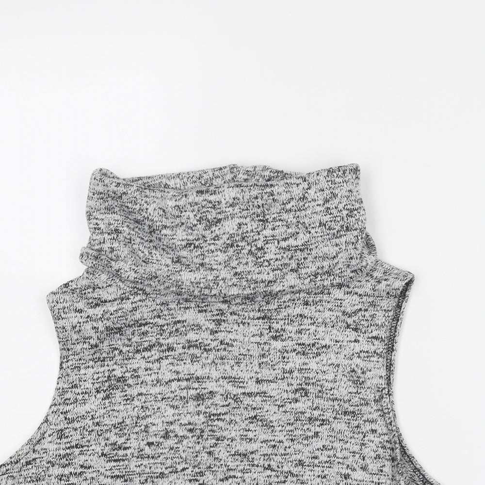 Womens UK Size L New Look Grey Pullover Jumper