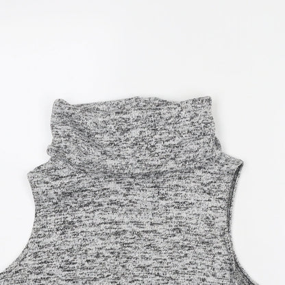 Womens UK Size L New Look Grey Pullover Jumper