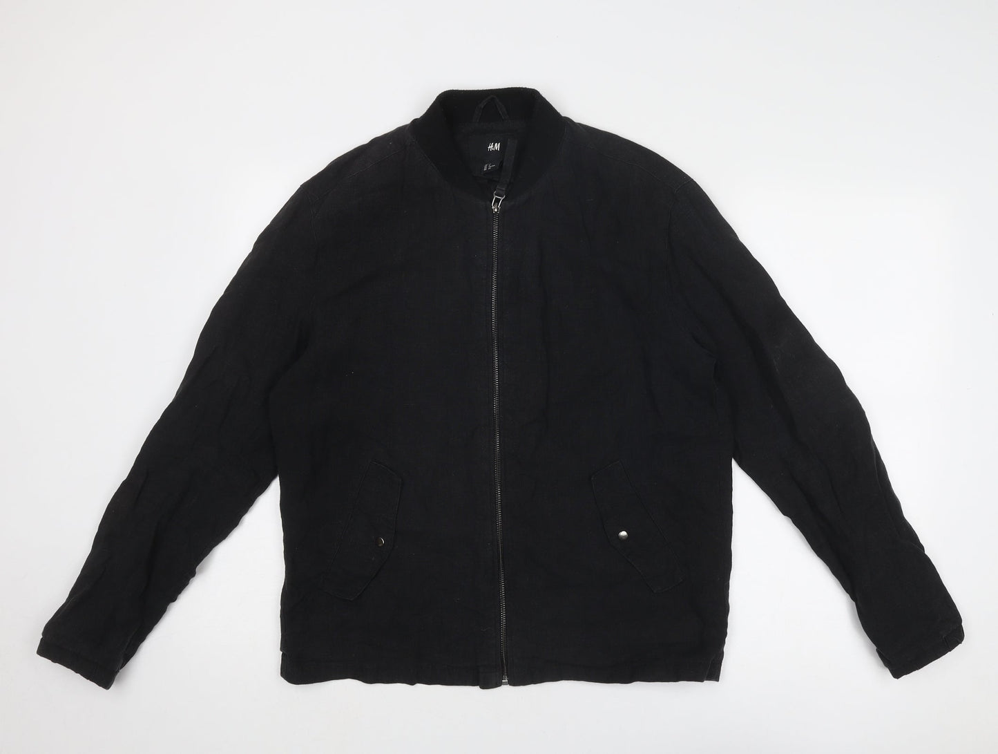 Mens UK Size S H&M Black Jacket