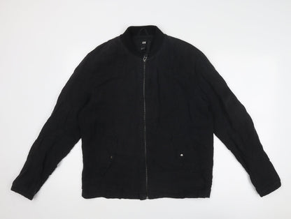 Mens UK Size S H&M Black Jacket
